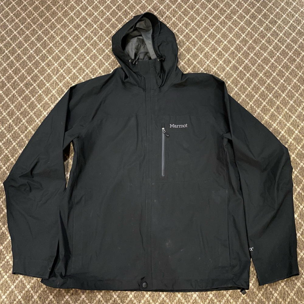 Marmot Men's Black Raincoat
